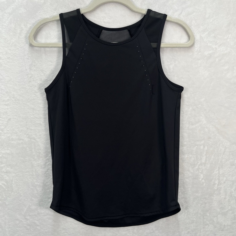 RBX Mesh Back Tank Womens XSmall Black Breathable Fitness Athletic Running